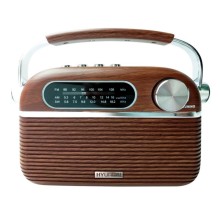 Радиоприемник Hyundai H-PSR200, коричневый