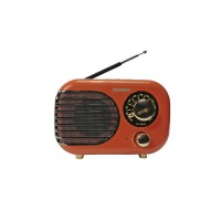 Радиоприемник Telefunken TF-1682B, оранжевый с золотым
