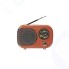 Радиоприемник Telefunken TF-1682B, оранжевый с золотым
