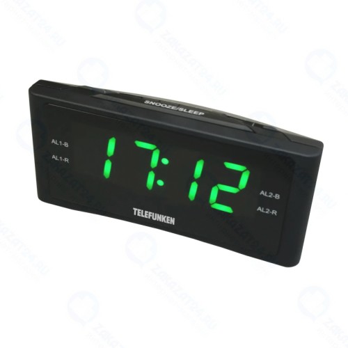 Радиоприемник Telefunken TF-1712, черный с зеленым