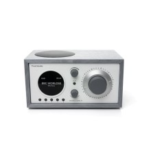 Радиоприемник с часами Tivoli Model One+, серый/белый