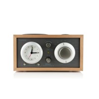 Радиоприемник с часами Tivoli Model Three BT, вишня/серый