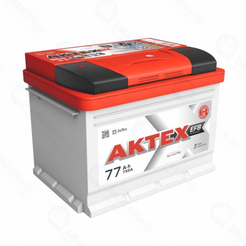 Аккумулятор Аккумулятор АКТЕХ ATEFB 77-3-R EN750 обратная полярность 77 Ач
