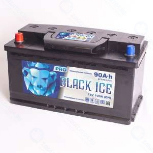 Аккумулятор BLACK ICE Pro 6СТ-90.1 800А, прямая полярность, 90 Ач