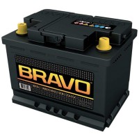 Аккумулятор Bravo 6СТ-60, прямая полярность, 60 Ач