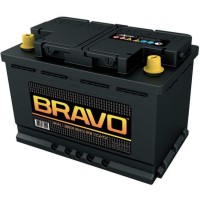 Аккумулятор Bravo 6СТ-74, прямая полярность, 74 Ач