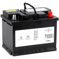 Аккумулятор CITROEN/PEUGEOT 1629085380 обратная полярность, 60 Ач