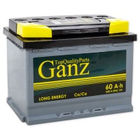 Аккумулятор GANZ GA600 обратная полярность, 60 Ач
