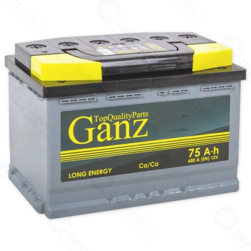 Аккумулятор GANZ GA750 обратная полярность, 75 Ач