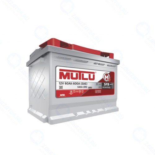 Аккумулятор MUTLU Calcium Silver LB2.60.054.A обратная полярность 60 Aч