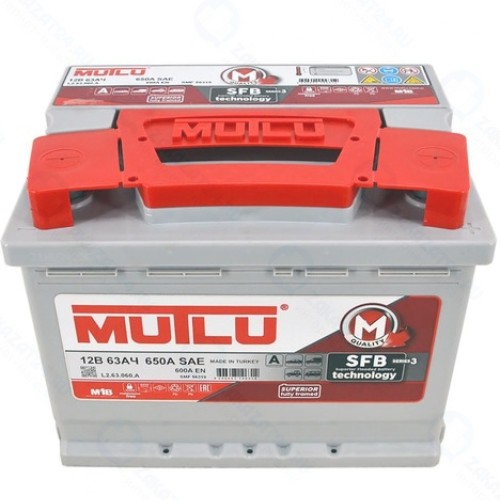 Аккумулятор MUTLU LB2.63.064.A 12V 640 (EN), обратная, 63 Ач