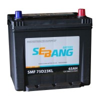 Аккумулятор SEBANG SMF 75D23KL обратная полярность 65 Ач