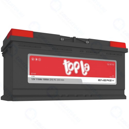 Аккумулятор TOPLA Energy 61002 E11H (108210), обратная, 110 Ач