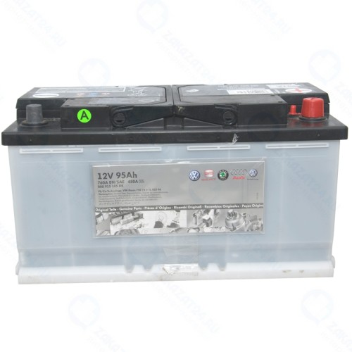 Аккумулятор VAG 000 915 105DK обратная полярность 95 Ач