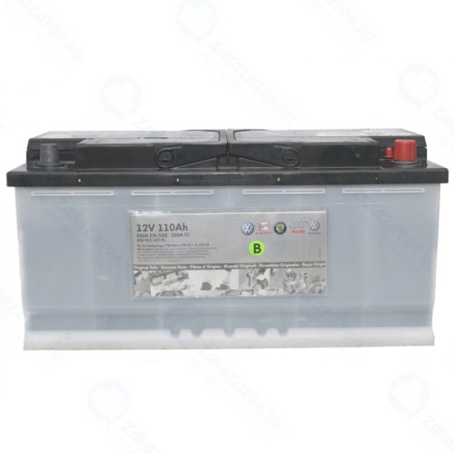 Аккумулятор VAG 000 915 105DL обратная полярность 110 Ач