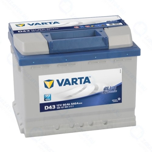 Аккумулятор VARTA D43 Blue Dynamic 560 127 054 прямая полярность 60 Ач