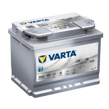 Аккумулятор VARTA D52 Silver Dynamic AGM 560 901 068 обратная полярность 60 Ач