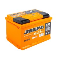 Аккумулятор ЗВЕРЬ ZVK 63-3-L прямая полярность, 63 Ач