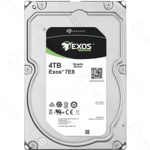 Жесткий диск SEAGATE SATA 4TB 7200RPM 6GB/S 256MB Exos ST4000NM002A