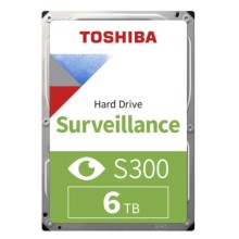 Жесткий диск 3.5" 6,0 Tb SATA III, 256 Mb, 5400 rpm TOSHIBA Surveillance S300 HDWT860UZSVA