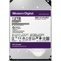 Жесткий диск WESTERN DIGITAL 3.5" 12Tb SATA III, 256 Mb, 7200 rpm WD Purple WD121PURZ