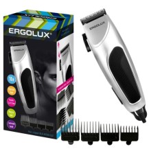 Машинка для стрижки волос ERGOLUX ELX-HC03-C42 серебро
