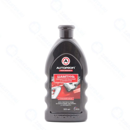 Шампунь AUTOPROFI концентрированный с силиконом ГЛУБОКИЙ БЛЕСК, 500 мл