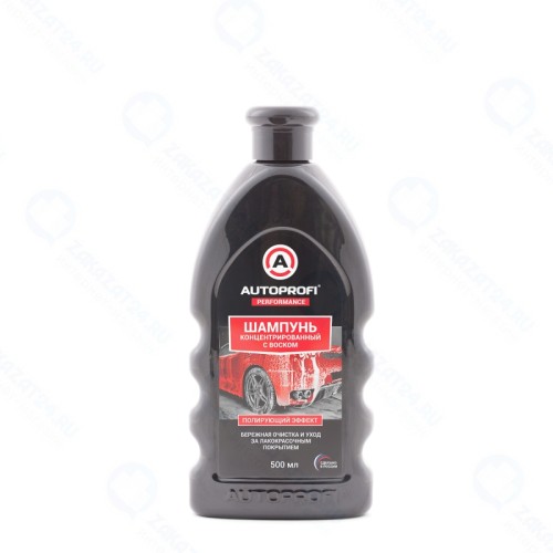 Шампунь AUTOPROFI концентрированный с воском ПОЛИРУЮЩИЙ ЭФФЕКТ, 500 мл