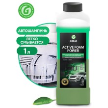 Автошампунь GRASS Active Foam Power для б/к мойки 1 л Автошампунь GRASS Active Foam Power для б/к мойки 1 л