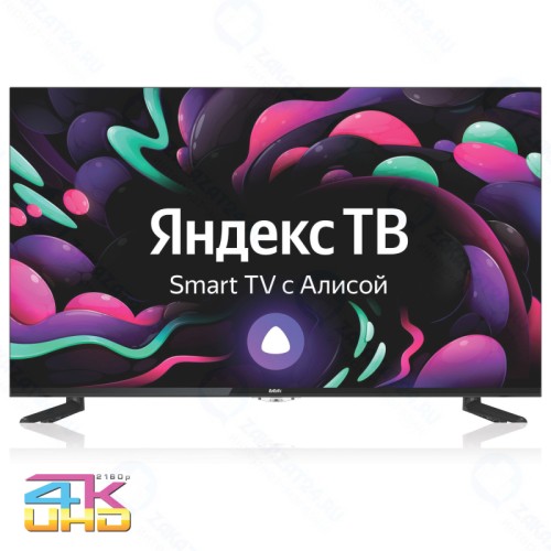 Телевизор BBK 43LEX-8289/UTS2C, 4K Ultra HD, черный
