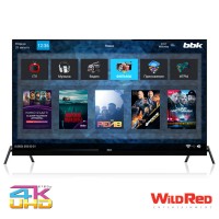 Телевизор BBK 75LEX-8186/UTS2C, 4K Ultra HD, черный