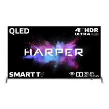 Телевизор HARPER 55Q850TS, 4K Ultra HD, серебристый