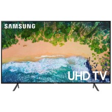 Телевизор Samsung UE55AU7100UXRU, 54.6", 4K Ultra HD, черный