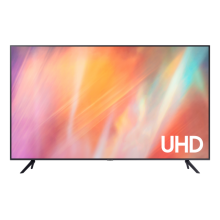 Телевизор Samsung UE75AU7100UXRU, 4K Ultra HD, серебристый