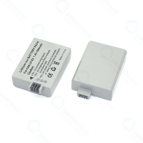 Аккумуляторная батарея AMPERIN для фотоаппарата Canon EOS 1000D (LP-E5) 7,4V 1500mAh