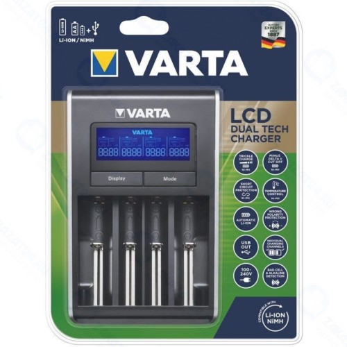 Зарядное устройство VARTA LCD Dual Tech Charger