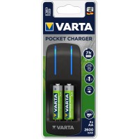 Зарядное устройство VARTA Pocket Charger + 4AA 2600 mAh R2U