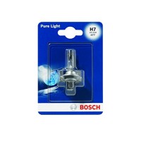 Лампа галогенная BOSCH H7 Pure Light 12V 55W, 1 шт., 1987301012