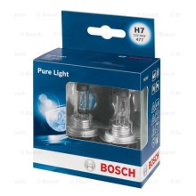 Лампа BOSCH Н7 12V 55W Pure light, 2 шт, 1987301406