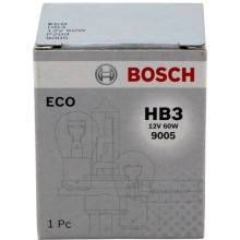 Лампа накаливания BOSCH HB3 Eco 60W 12V, 1 шт, 1987302807
