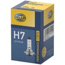 Лампа HELLA H7 12V-55W PX26d (+120% света) Performance +120, 1 шт, 8GH 223 498-031