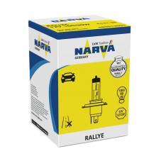 Лампа автомобильная NARVA Rally H4 100/90W P43t-38 12V, 1шт, 489013000