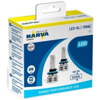 Лампа NARVA H11 Range Performance LED HL 12/24V (PGJ19-2) 6500K 24W, встр. CANbus, 2шт, 18048