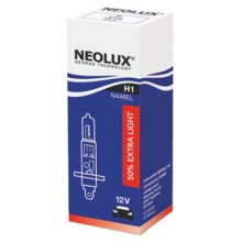 Лампа Neolux H1 12V-55W P14,5s (+50% света) Extra Light, 1 шт, N448EL