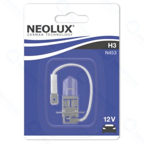 Лампа Neolux H3 12V-55W PK22s, 1 шт, N453