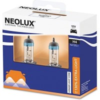 Лампа Neolux H4 12V-60/55W P43t (+130% света) Extra Light 130 DuoBox, комплект 2 шт, N472EL1-2SCB
