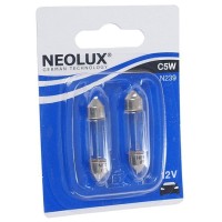 Лампа автомобильная NEOLUX C5W (SV8.5/8) 35мм (бл. 2шт) 12V, N239-02B