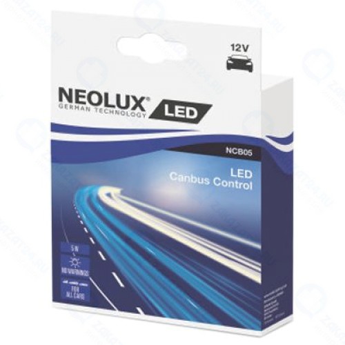 Блокиратор ошибок Neolux Canceller LED 12V 5W Canbus Control NeoluxLED, комплект 2 шт, NCB05
