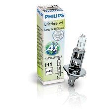 Лампа галогенная PHILIPS H1 LongLife EcoVision 12V 55W, 1 шт., 12258LLECOC1 Лампа галогенная PHILIPS H1 LongLife EcoVision 12V 55W, 1 шт., 12258LLECOC1