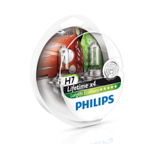 Лампа галогенная PHILIPS H7 LongLife EcoVision 12V 55W, 2 шт, 12972LLECOS2 Лампа галогенная PHILIPS H7 LongLife EcoVision 12V 55W, 2 шт, 12972LLECOS2